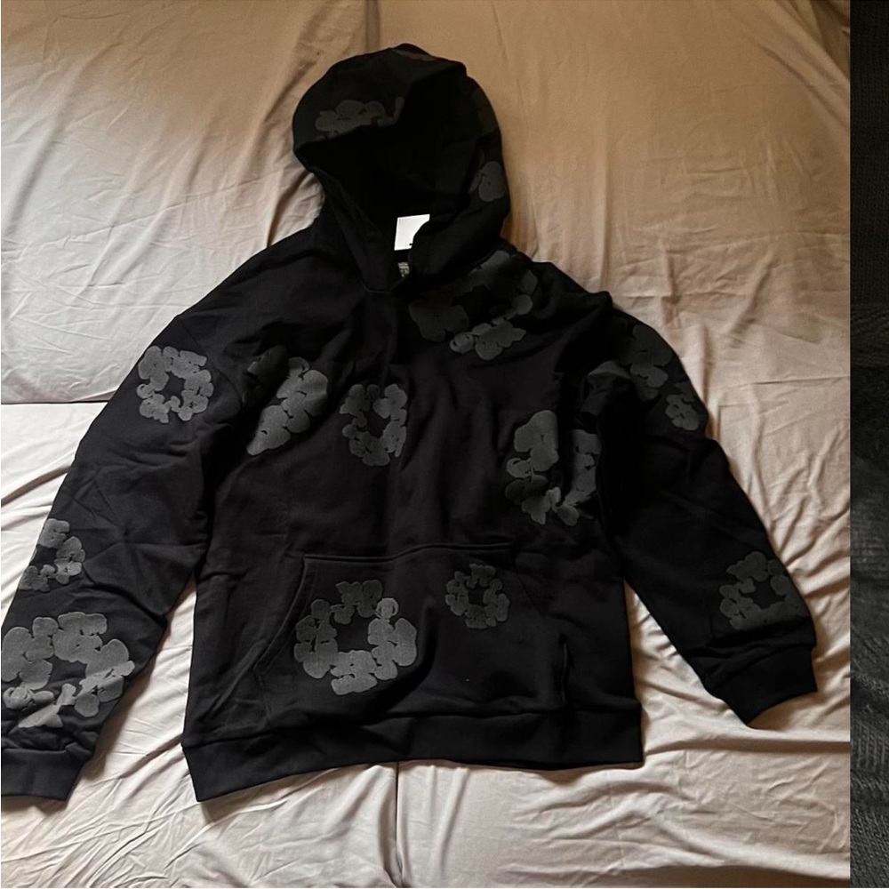 Black Graphic Hoodie